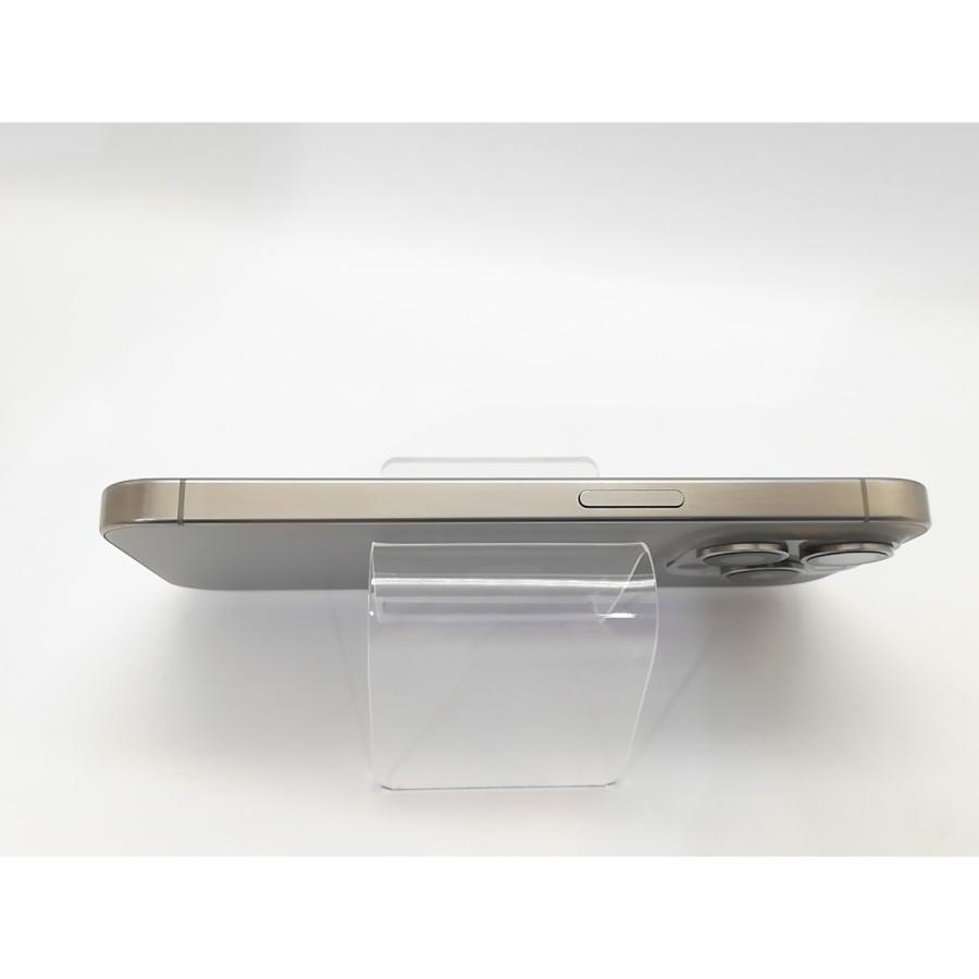 【中古】Apple 楽天モバイル 【SIMフリー】 iPhone 15 Pro 128GB ナチュラルチタニウム MTU93J/A【高崎モントレー】保証期間１ヶ月【ランクC】の画像