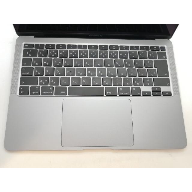【中古】Apple MacBook Air 13インチ CTO (M1・2020) スペースグレイ Apple M1(CPU:8C/GPU:8C)/16G/1T【高崎モントレー】保証期間１ヶ月【ランクA】の画像