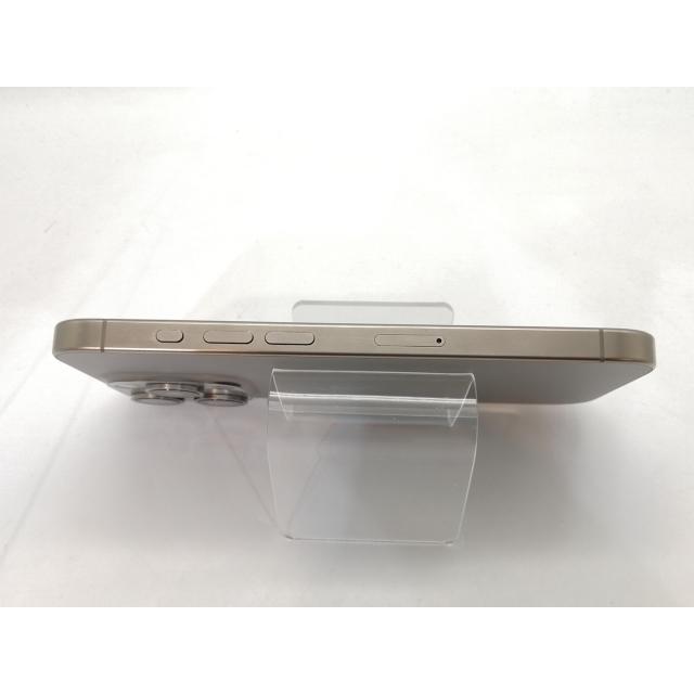 【中古】Apple 国内版 【SIMフリー】 iPhone 15 Pro 256GB ナチュラルチタニウム MTUF3J/A【高崎モントレー】保証期間１ヶ月【ランクA】の画像