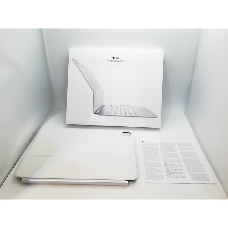 中古】Apple Magic Keyboard 日本語（JIS）ホワイト iPad Pro 13インチ