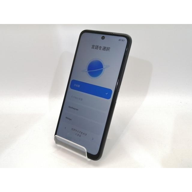 中古】Xiaomi au 【SIMフリー】 Redmi Note 10 JE グラファイトグレー