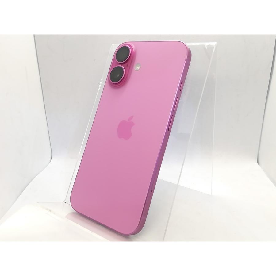 中古】Apple 国内版 【SIMフリー】 iPhone 16 128GB ピンク MYDT3J/A 