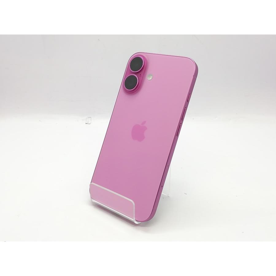 中古】Apple 国内版 【SIMフリー】 iPhone 16 256GB ピンク MYDY3J/A