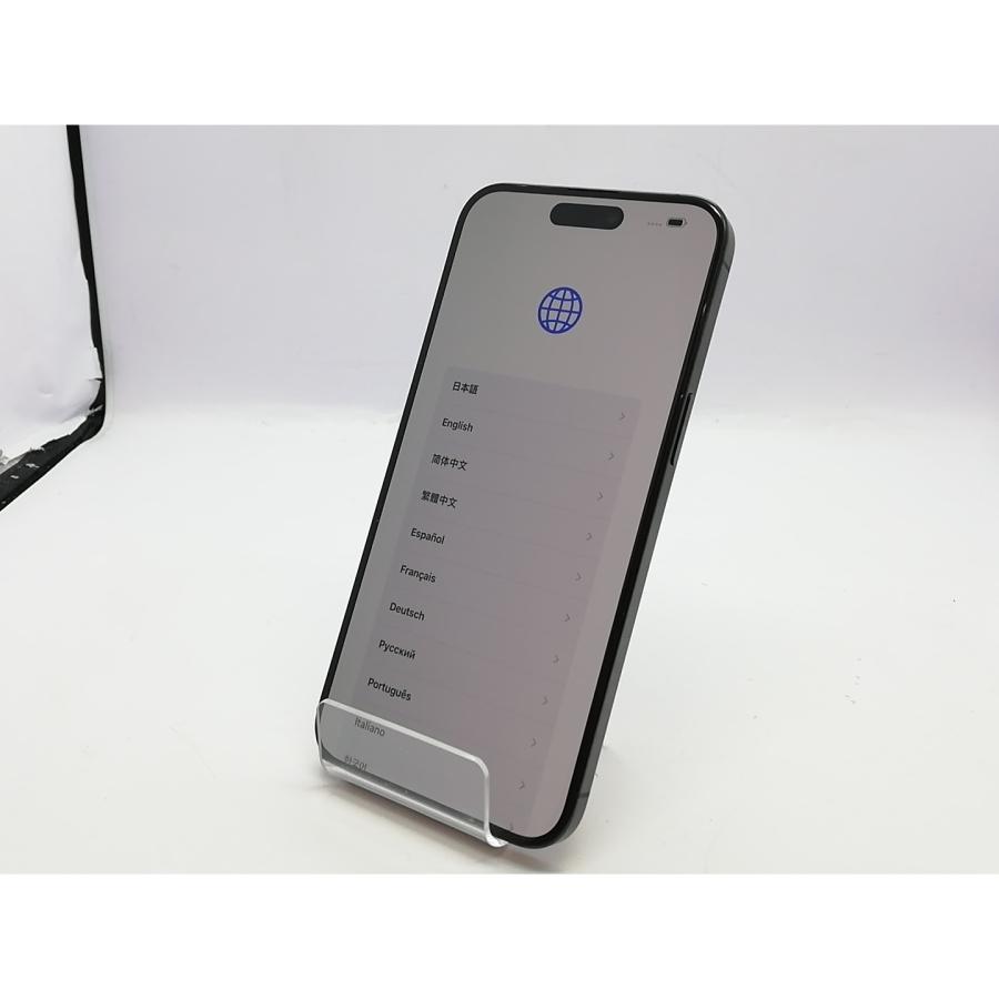 中古】Apple 国内版 【SIMフリー】 iPhone 15 Pro Max 512GB ブラック