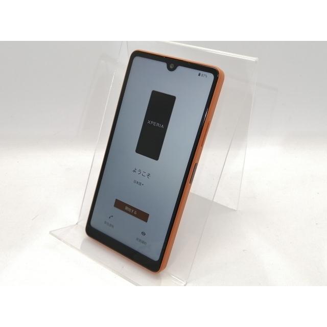 中古】SONY ymobile 【SIMフリー】 Xperia Ace III ブリックオレンジ