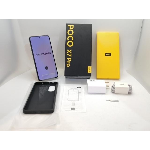 中古】Xiaomi 【SIMフリー】 Poco X7 Pro イエロー 8GB 256GB