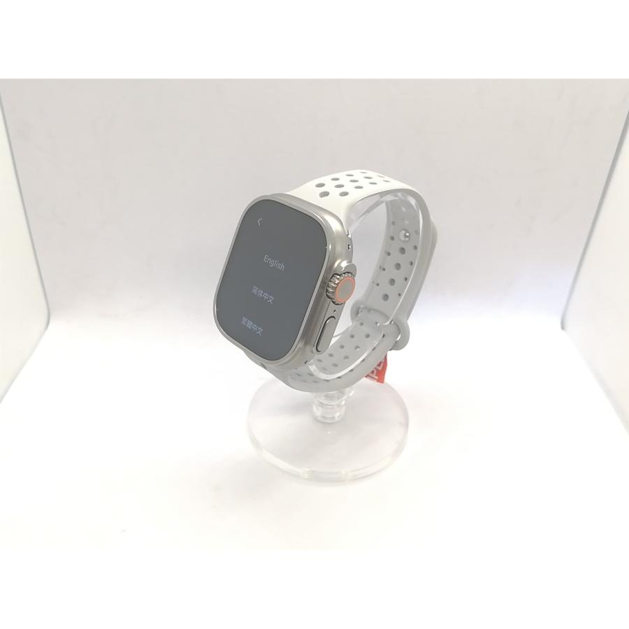 中古】Apple Watch Ultra3 49mm Cellular ナチュラルチタニウムケース 