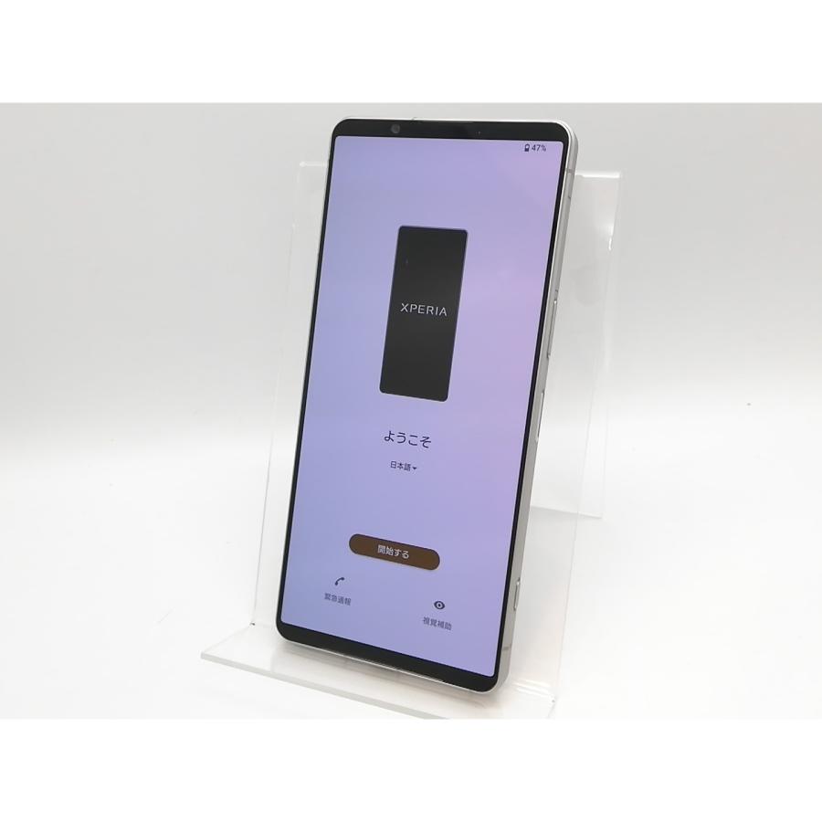 中古】SONY SoftBank 【SIMフリー】 Xperia 1 VI プラチナシルバー