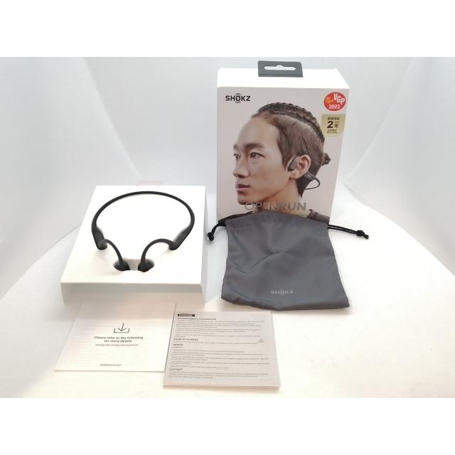 中古】Shokz OpenRun SKZ-EP-000003 [コズミックブラック]【高崎