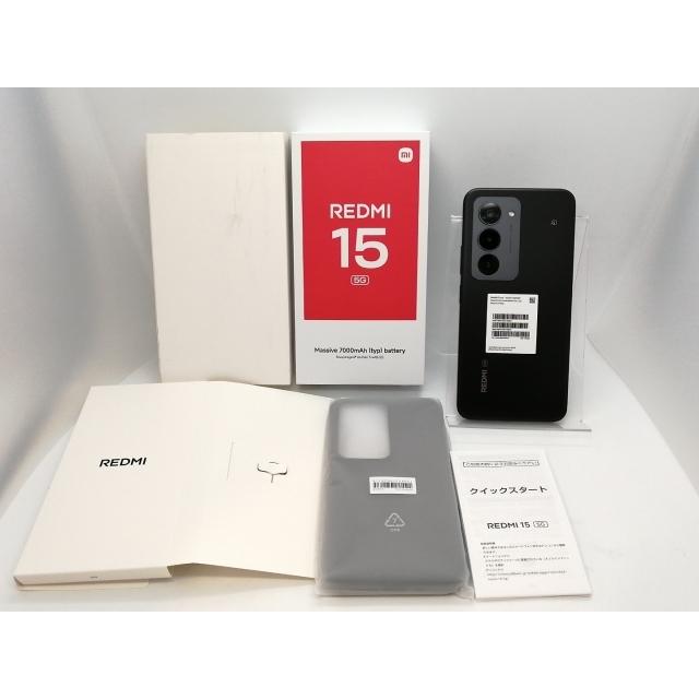Redmi 15 5G Midnight Black 本体 未開封品 未使用】Xiaomi SoftBank 【SIMフリー】 REDMI 15 5G ミッドナイト