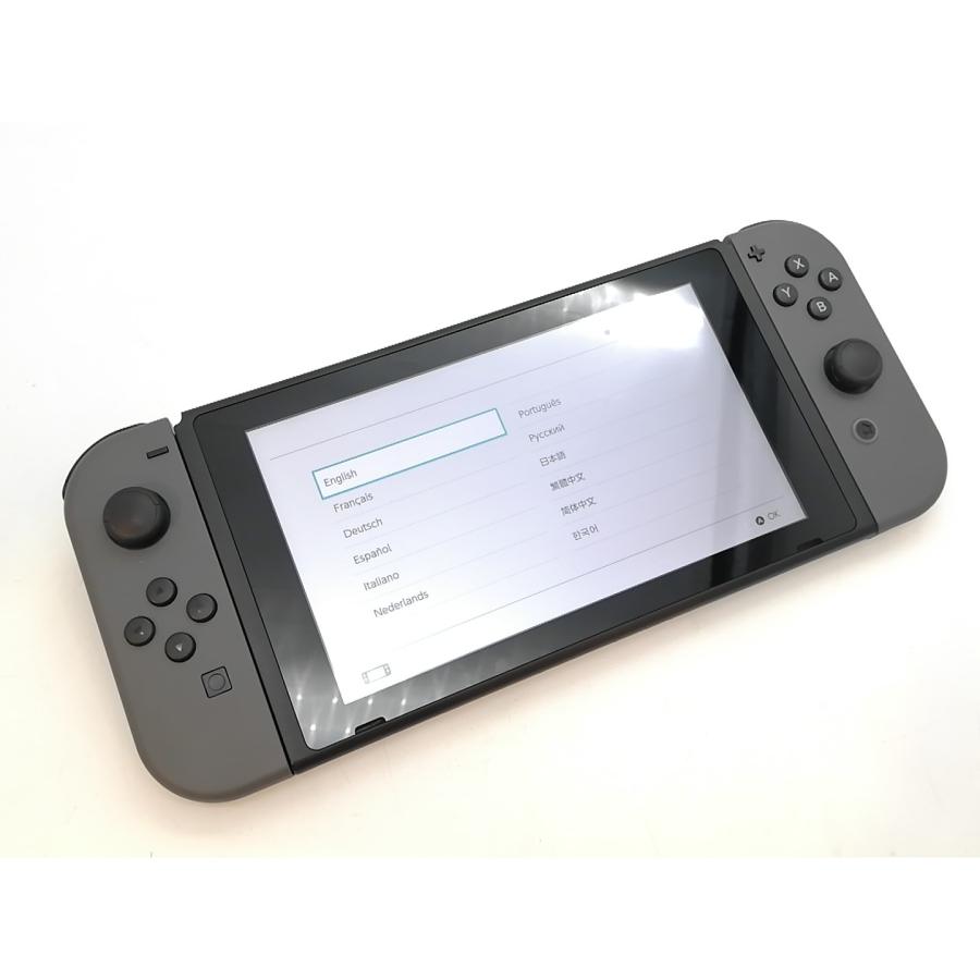 中古】Nintendo Switch 本体 Joy-Con(L)/(R) グレー HAD-S-KAAAA