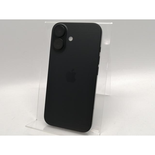 中古】Apple docomo 【SIMフリー】 iPhone 16 256GB ブラック MYDW3J/A