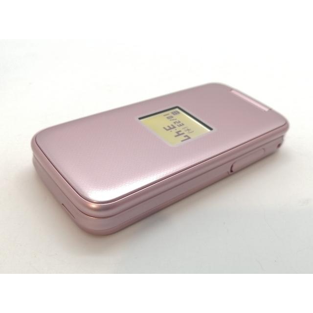 中古】Fujitsu docomo 【SIMロックあり】 らくらくホン F-01M ピンク