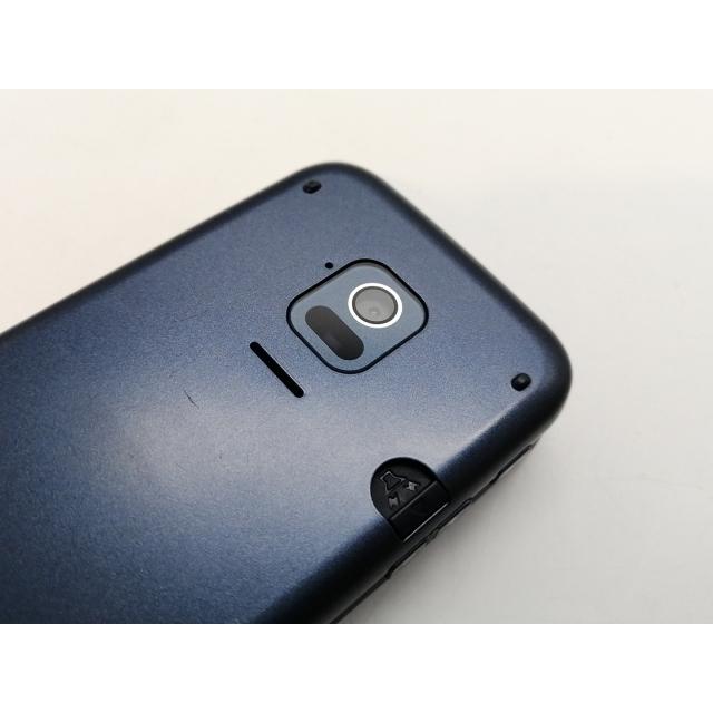 中古】Fujitsu docomo 【SIMロックあり】 らくらくホン F-01M ネイビー
