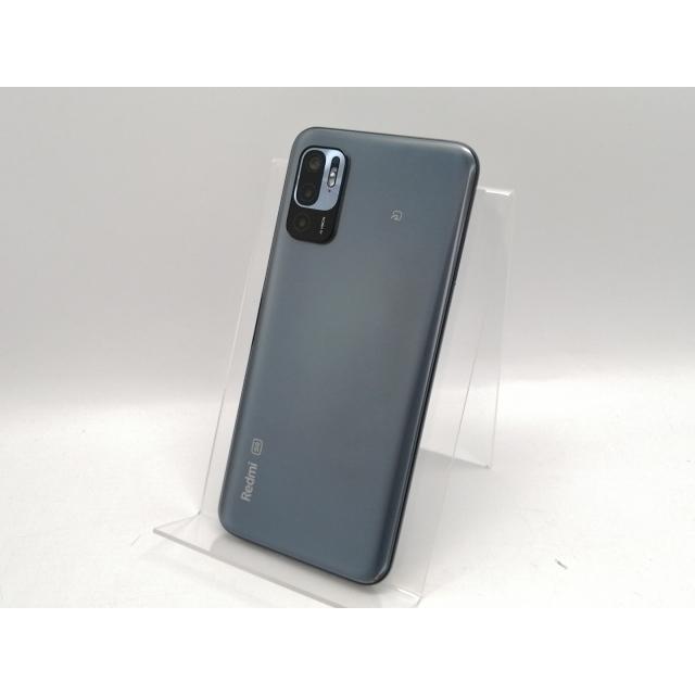 中古】Xiaomi au 【SIMフリー】 Redmi Note 10 JE グラファイトグレー