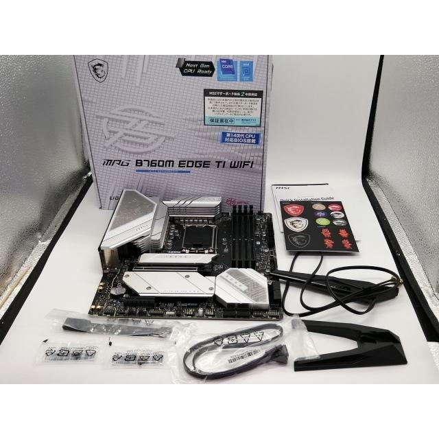 中古】MSI MPG B760M EDGE TI WIFI【大須アメ横】保証期間1週間