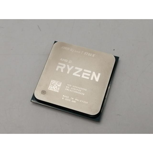 中古】AMD Ryzen 7 5700X (3.4GHz/TC:4.6GHz) bulk AM4/8C/16T/L3 32MB