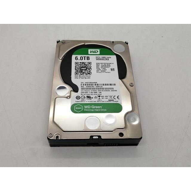 中古】W.D. WD60EZRX WD Green 6TB/回転数可変/64MB/6Gbps【大須アメ横
