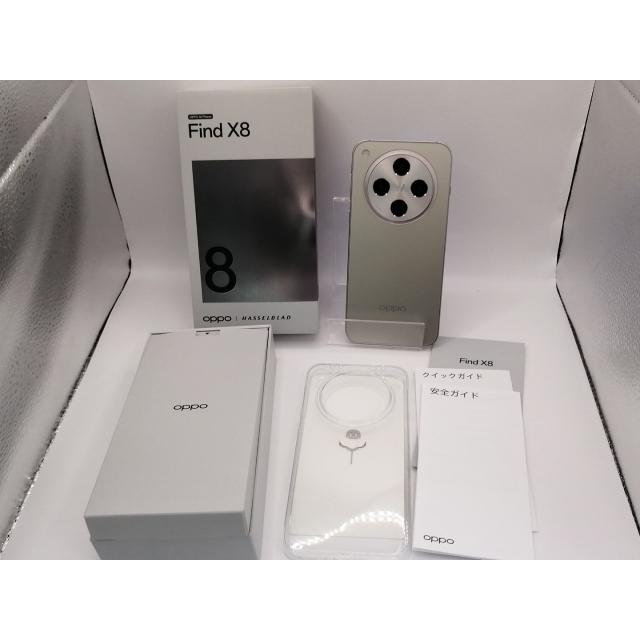 中古】Oppo 国内版 【SIMフリー】 OPPO Find X8 スターグレー 16GB