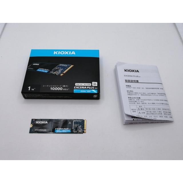 中古】KIOXIA EXCERIA PLUS G4 SSD-CK1.0N5PLG4J 1TB/M.2 2280