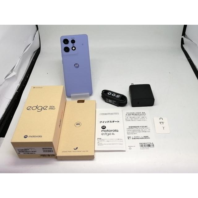 中古】MOTOROLA SoftBank 【SIMフリー】 motorola edge 50s pro