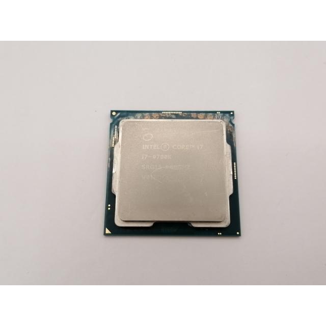 中古】Intel Core i7-9700K (3.6GHz/TB:4.9GHz/SRG15/R0) bulk LGA1151