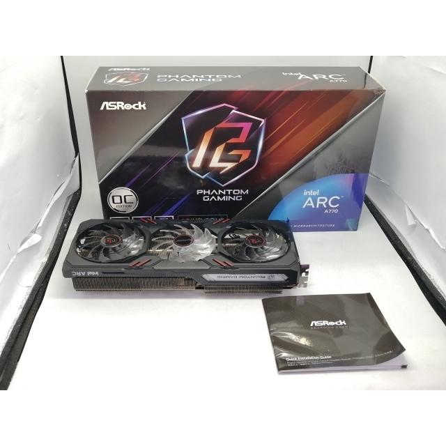 [美品]Asrock Intel Arc A770 D 8GB OC おまけ有り ASRock > Intel Arc A770 Challenger 16GB OC