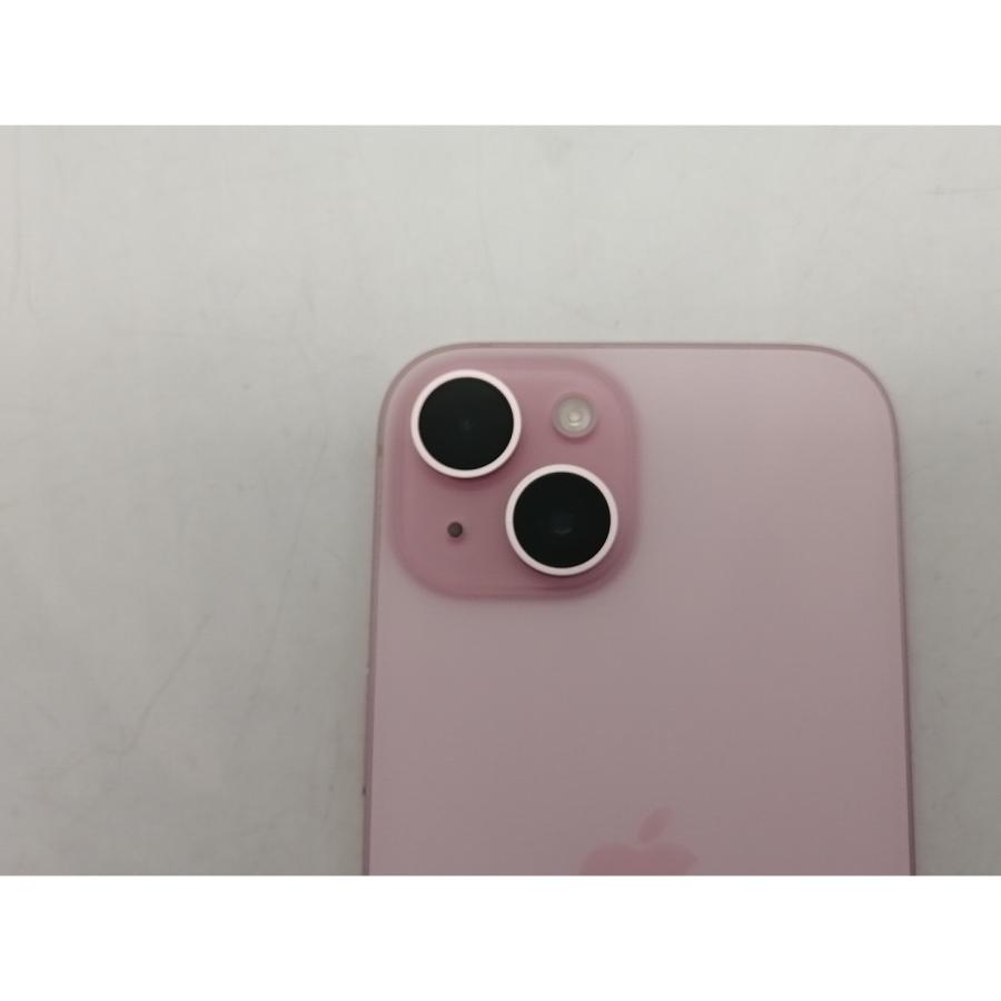 中古】Apple au 【SIMフリー】 iPhone 15 128GB ピンク MTMJ3J/A