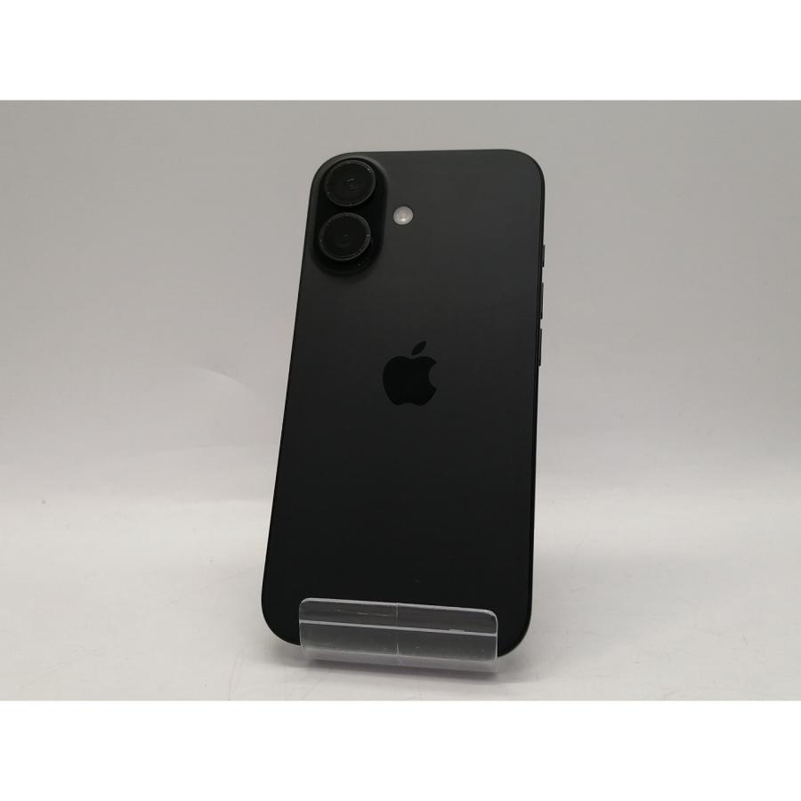 中古】Apple 国内版 【SIMフリー】 iPhone 16 256GB ブラック MYDW3J/A