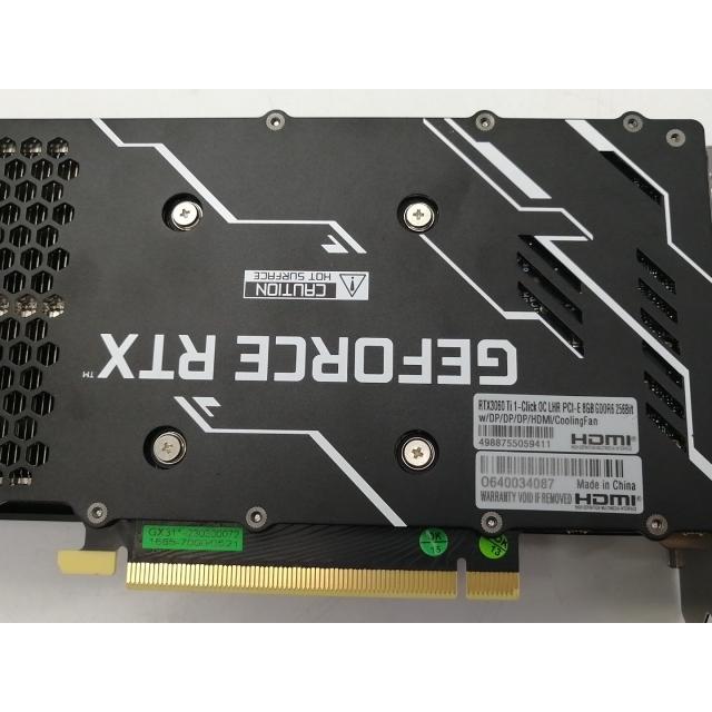 中古】玄人志向 GALAKURO GAMING GG-RTX3060Ti-E8GB/DF/LHR RTX3060Ti