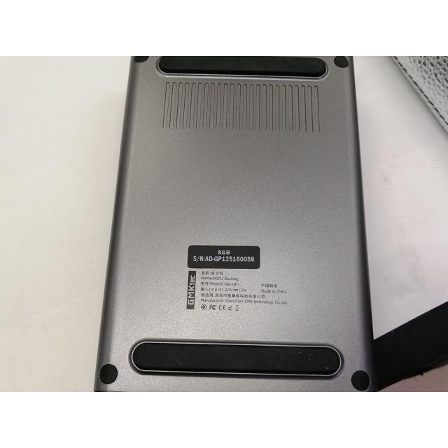 中古】GMKtec AD-GP1【eGPU(RX7600MXT/8GB) Oculink/USB4】【大須