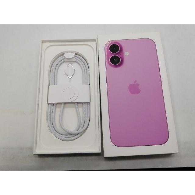 中古】Apple 国内版 【SIMフリー】 iPhone 16 128GB ピンク MYDT3J/A