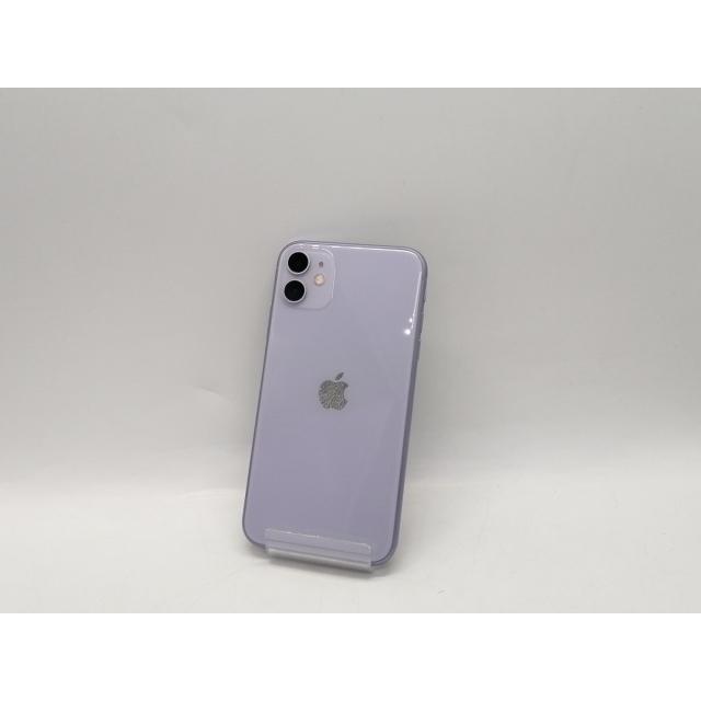 中古】Apple 国内版 【SIMフリー】 iPhone 11 128GB パープル MWM52J/A 