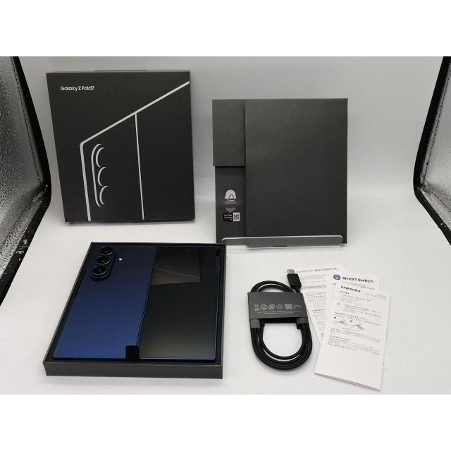 中古】SAMSUNG 国内版 【SIMフリー】 Galaxy Z Fold7 ブルーシャドウ