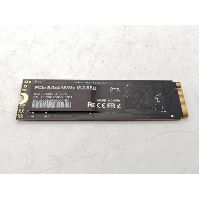 中古】各社 2TB SSD (M.2 2280/PCIe5.0 NVMe)【大須アメ横】保証期間1