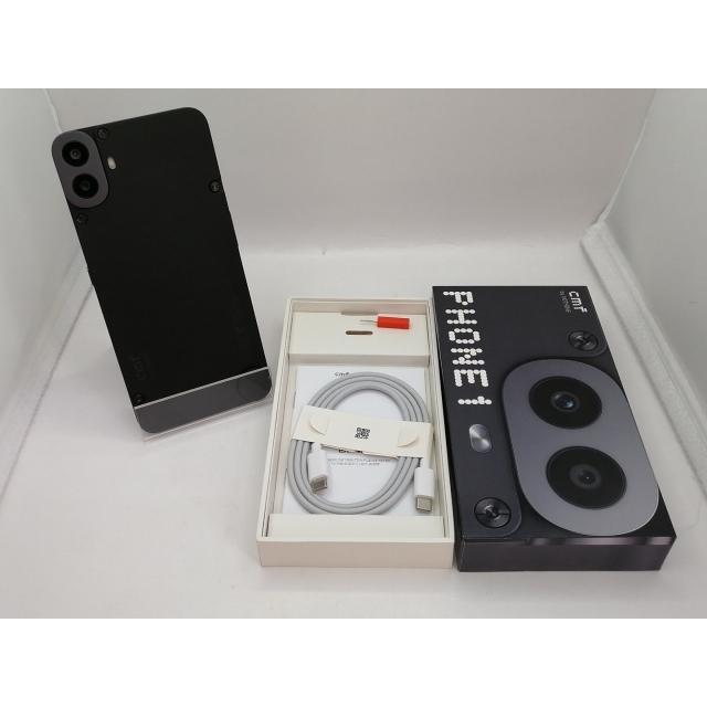 中古】NOTHING 【SIMフリー】 CMF Phone 1 8GB 128GB ブラック【大須