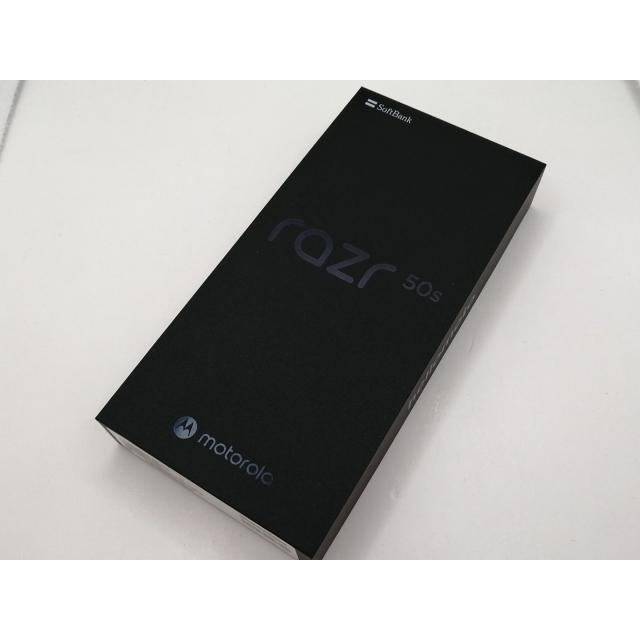 未使用】MOTOROLA SoftBank 【SIMフリー】 motorola razr 50s
