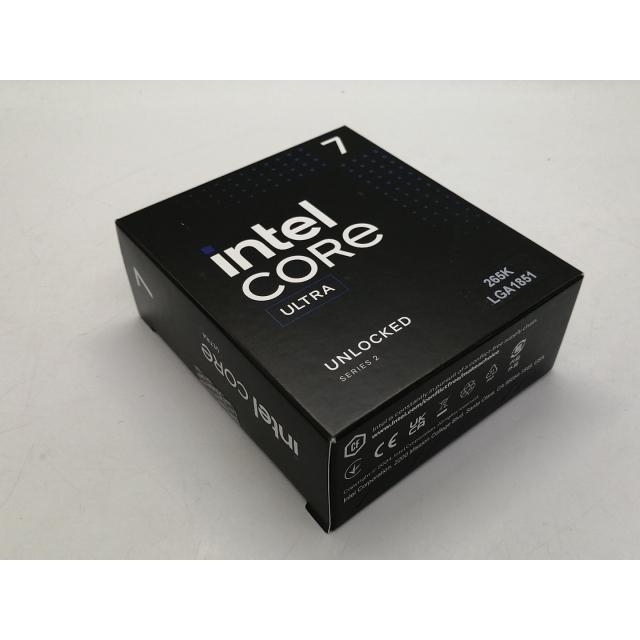 未使用】Intel Core Ultra 7 265K(3.9GHz) Box LGA1851/20C(P:8C/E:12C