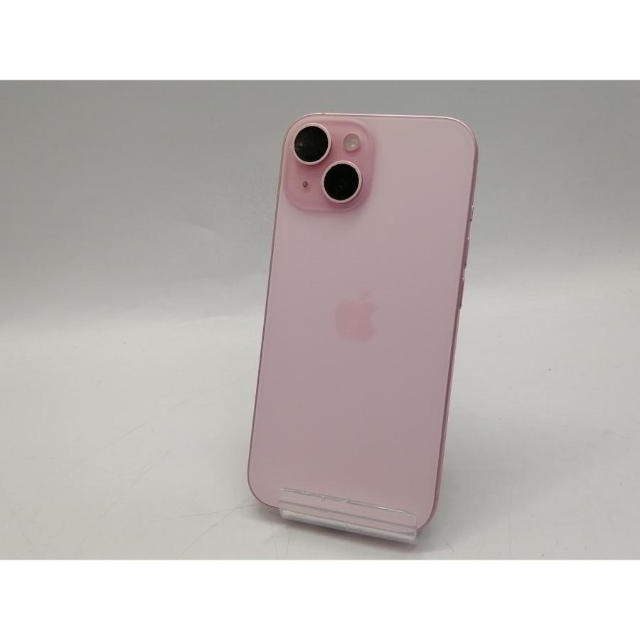 中古】Apple 国内版 【SIMフリー】 iPhone 15 128GB ピンク MTMJ3J/A