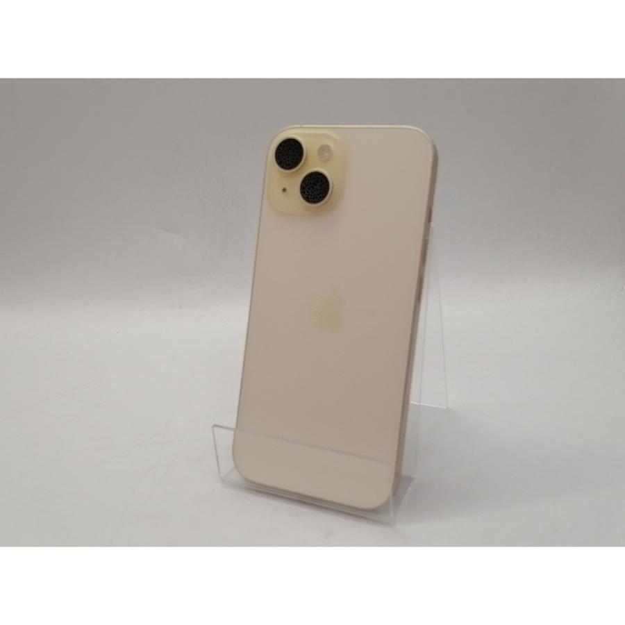 中古】Apple 国内版 【SIMフリー】 iPhone 15 128GB イエロー MTMK3J/A