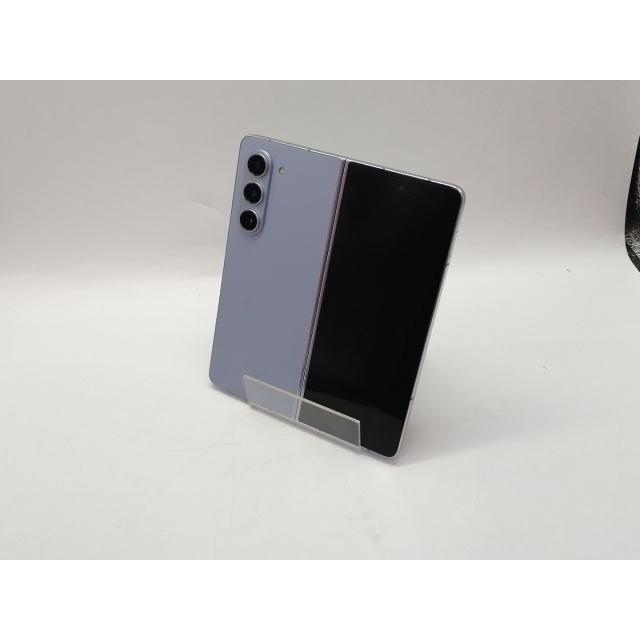 中古】SAMSUNG au 【SIMフリー】 Galaxy Z Fold5 アイシーブルー 12GB