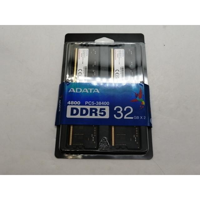 中古】DDR5 32GB 2枚組（合計64GB） DDR5-4800(PC5-38400