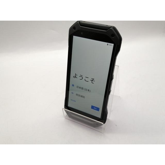中古】KYOCERA au 【SIMロック解除済み】 TORQUE 5G ブラック 6GB