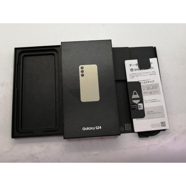 中古】SAMSUNG docomo 【SIMフリー】 Galaxy S24 アンバーイエロー 8GB