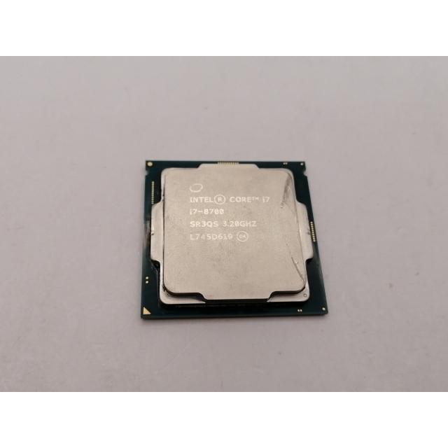 Intel Core i7-8700 LGA1151（中古） 中古】Intel Core i7-8700 (3.2GHz/TB:4.6GHz) bulk LGA1151/6C/12T/L3
