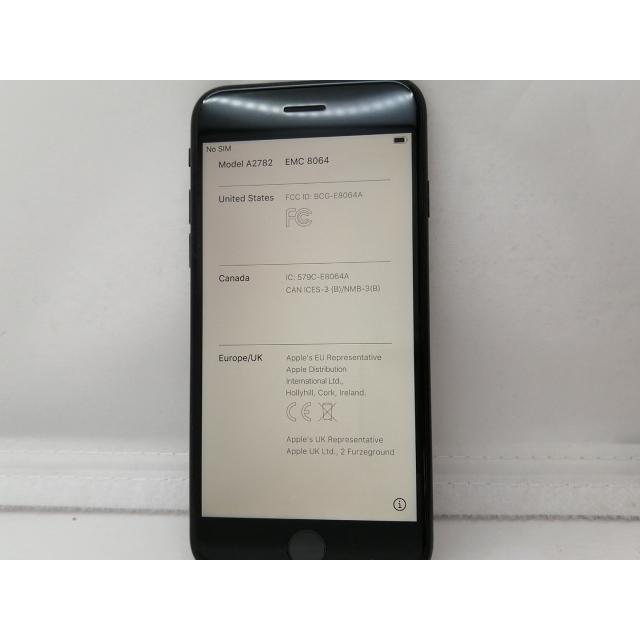 中古】Apple SoftBank 【SIMフリー】 iPhone SE（第3世代） 64GB