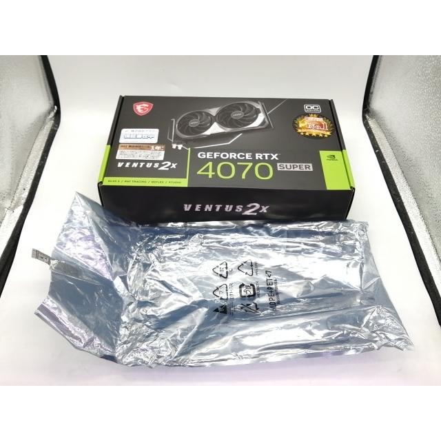 中古】MSI GeForce RTX 4070 SUPER 12G VENTUS 2X OC RTX4070Super