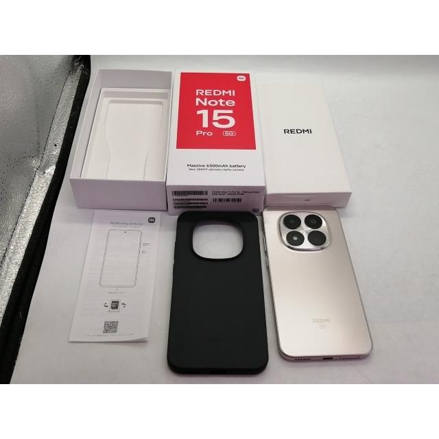 中古】Xiaomi 国内版 【SIMフリー】 Redmi Note 15 Pro 5G チタン