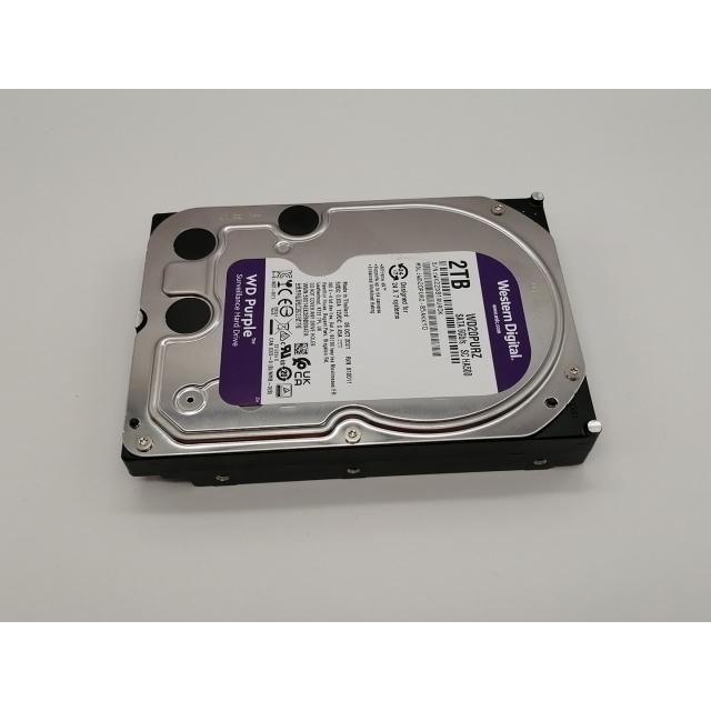 中古】W.D. WD20PURZ WD Purple 2TB/IntelliPower/64MB/6Gbps【大須 