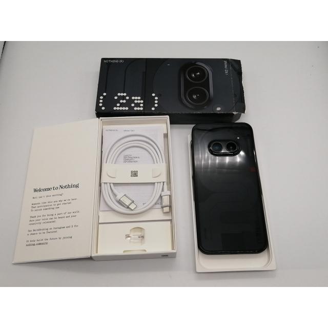 中古】NOTHING 国内版 【SIMフリー】 Nothing Phone (2a) 12GB 256GB